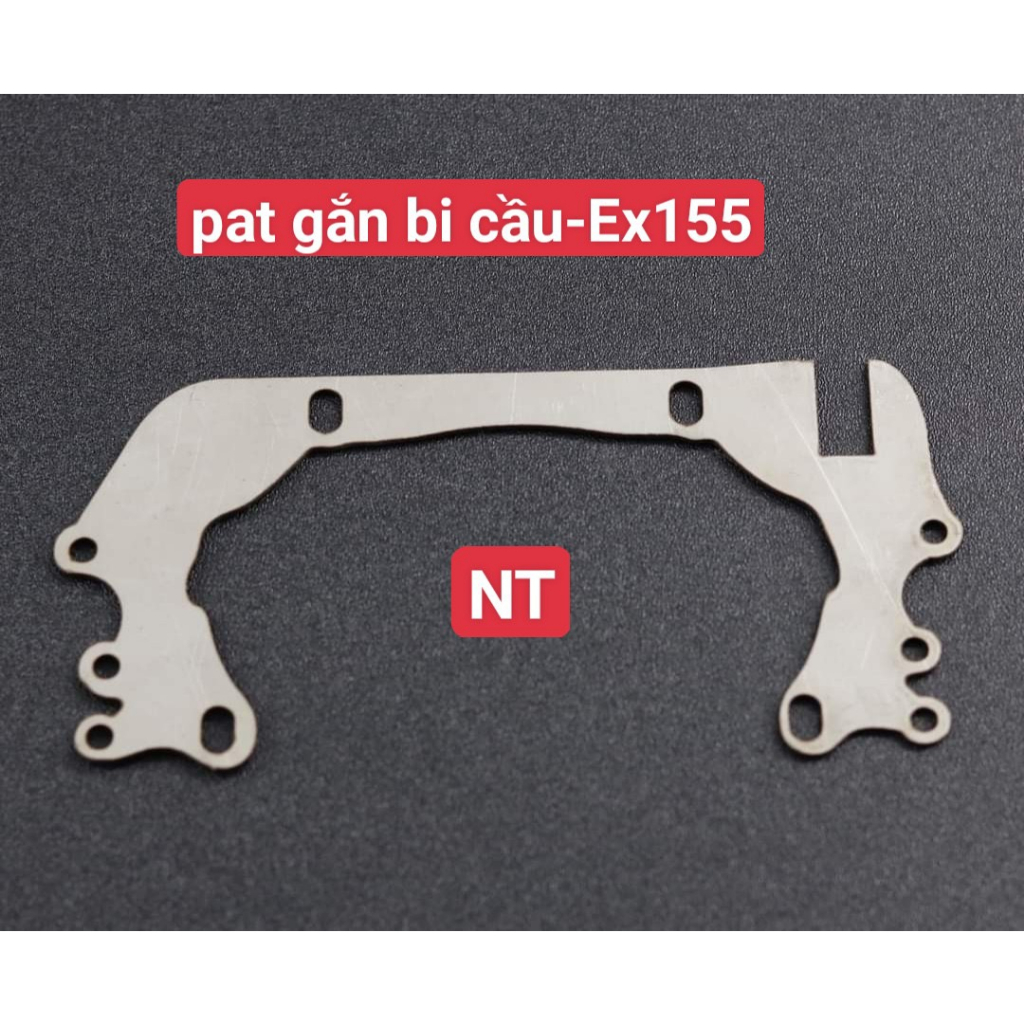 Pat gắn bi cầu bi xenon bi led Ex155 trên