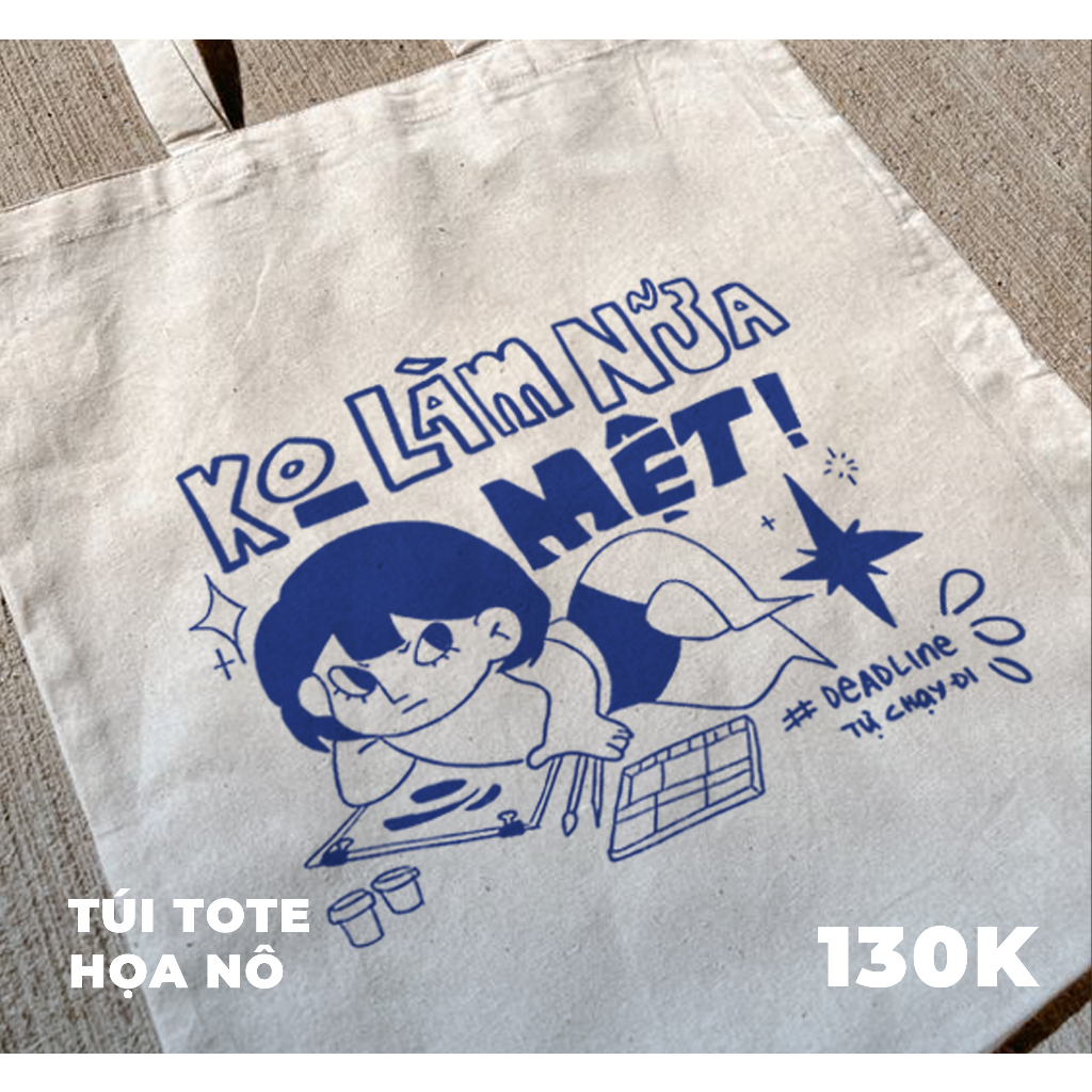 TÚI TOTE "HỌA NÔ"