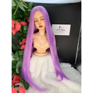Tóc búp bê bjd 1/3 - tơ nhiệt -  size 20-22cm