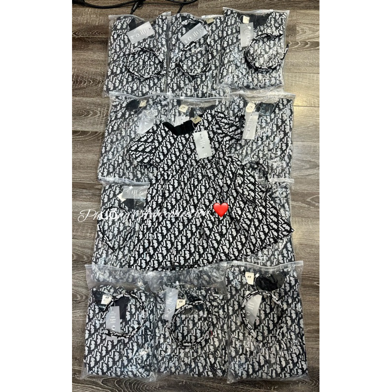 Váy dio + bờm bé gái