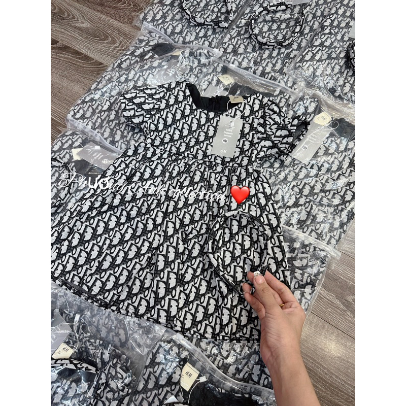 Váy dio + bờm bé gái