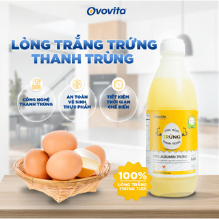 Lòng Trắng Trứng Thanh Trùng OVOVITA _Bổ Sung Protein Tăng Cơ