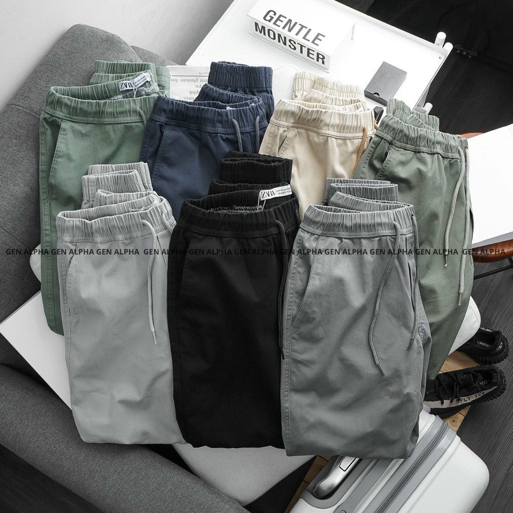 Quần Jogger Kaki Nam GEN ALPHA Cao Cấp, Quần Kaki Nam Jogger Nam Chuẩn Hàng Xuất GEN129