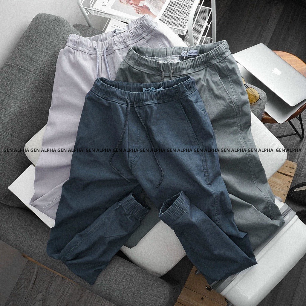 Quần Jogger Kaki Nam GEN ALPHA Cao Cấp, Quần Kaki Nam Jogger Nam Chuẩn Hàng Xuất GEN129