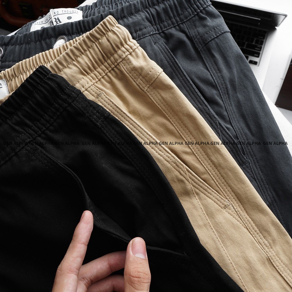 Quần Jogger Kaki Nam GEN ALPHA Cao Cấp, Quần Kaki Nam Jogger Nam Chuẩn Hàng Xuất GEN129