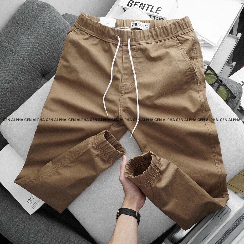 Quần Jogger Kaki Nam GEN ALPHA Cao Cấp, Quần Kaki Nam Jogger Nam Chuẩn Hàng Xuất GEN129