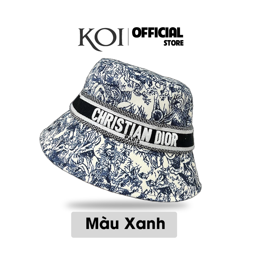 Mũ Bucket D.I.O.R, Mũ Nửa Đầu Thêu Dạ Thêu Cao Cấp Hàng Quảng Châu - Loại 1