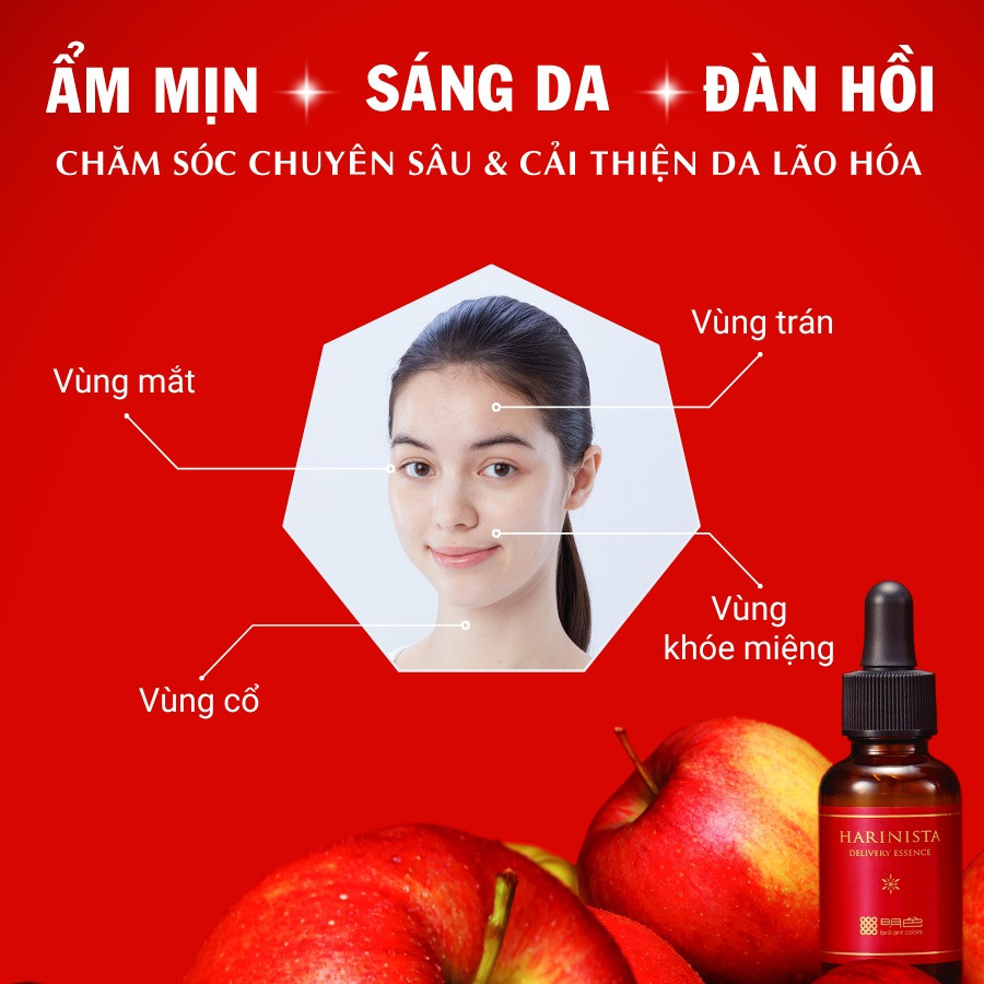 Tinh Chất Dưỡng Ẩm Chống Lão Hóa Chuyên Sâu Từ Tế Bào Gốc Meishoku Harinista Delivery Essence 30ml
