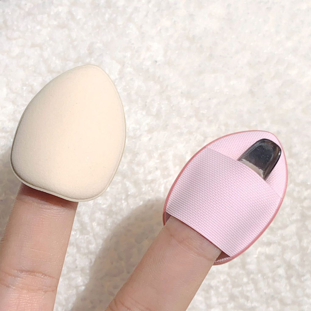 Bông Mút Trang Điểm Mini Che Khuyết Điểm Khóe Mắt, Mũi và Đánh Má Hồng