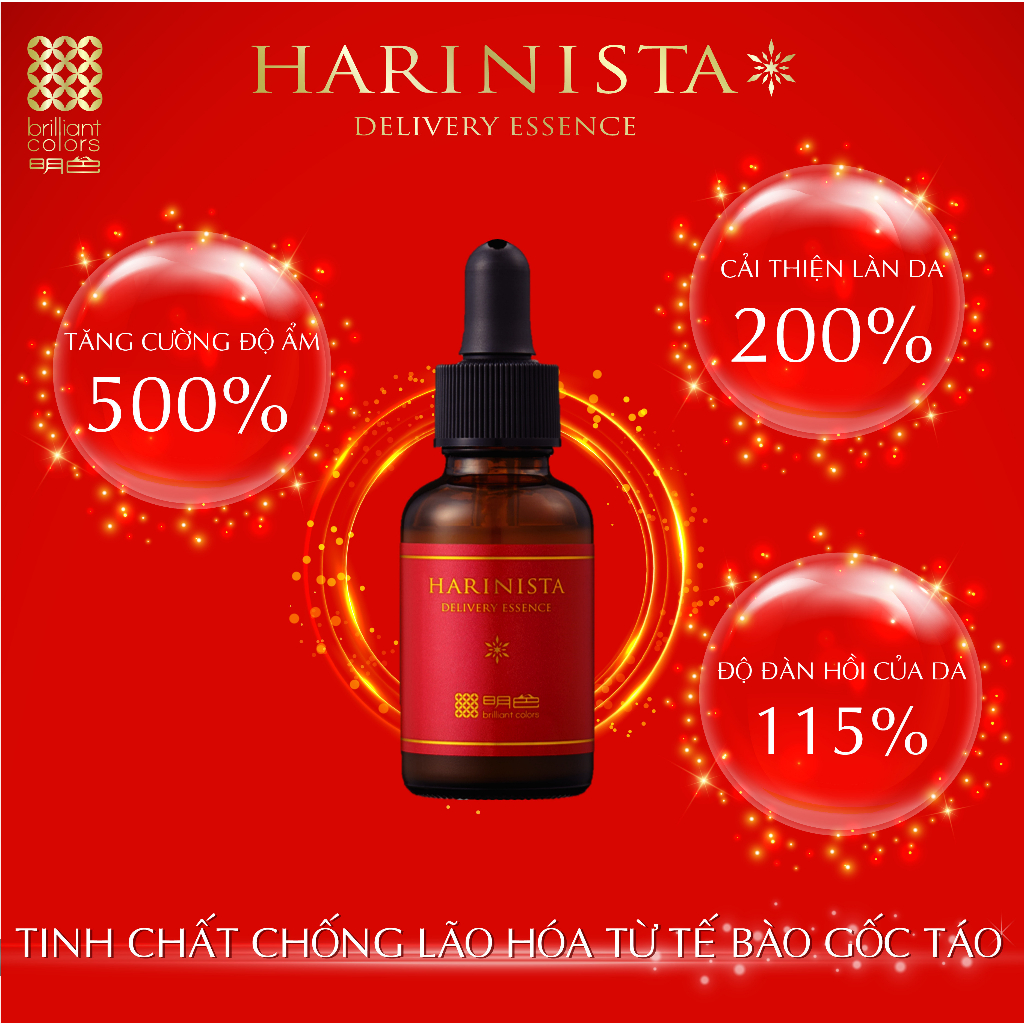 Tinh Chất Dưỡng Ẩm Chống Lão Hóa Chuyên Sâu Từ Tế Bào Gốc Meishoku Harinista Delivery Essence 30ml