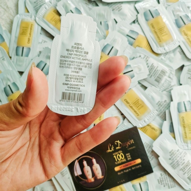 Date 2025. 1 Gói Tinh Chất Keo Ong, Tái Tạo , Phục Hồi Da CNP