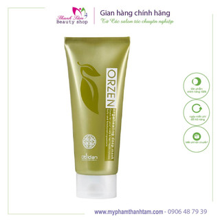 Mặt nạ chống rụng tóc Orzen Orgahealing Deep Mask Obsidian 200ml { New 2024 }