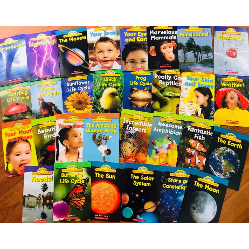 Bộ Nhập - Science Vocabulary Readers - cập nhật mới 34q