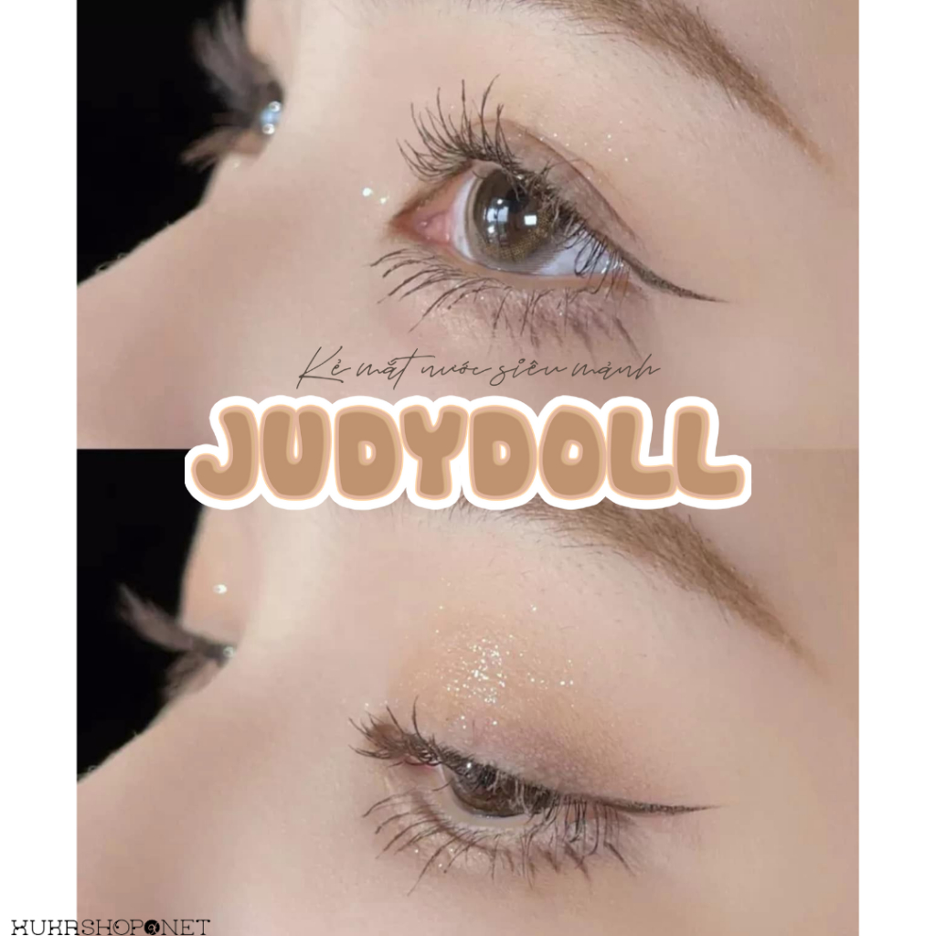 Bút kẻ mắt nước JUDYDOLL Skinny Liquid ngòi siêu mịn chống nước khô nhanh không nhòe 0.5ml