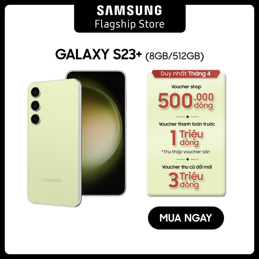 Điện thoại Samsung Galaxy S23+ 8GB/512GB - Độc Quyền Online