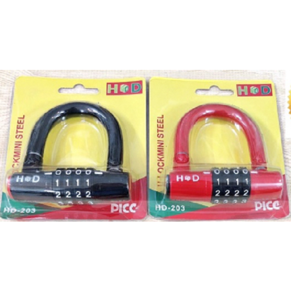 Khoá Mã Số Chữ U 4 Số (khoá cửa cỡ nhỏ và trung bình)