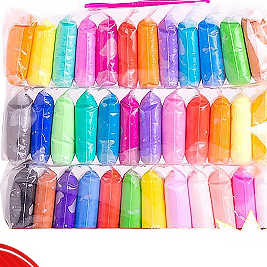 Bộ Đồ chơi slime Sờ Lam cho bé - Gói slime đất sét nhật bản nguyên liệu làm slam mây slam