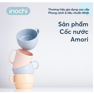 Cốc uống nước amori 350ml cốc nước cao và cốc nước thấp inochi