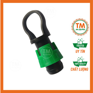 10 CÁI Nút bịt ống nhỏ giọt 16mm, đầu bịt cuối ống tưới nhỏ giọt rải luống, bít ống nhỏ giọt