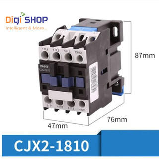 Khởi động từ contactor 3 pha 220v, 380v, 18a, 25a kiểu nxc chính hãng chint