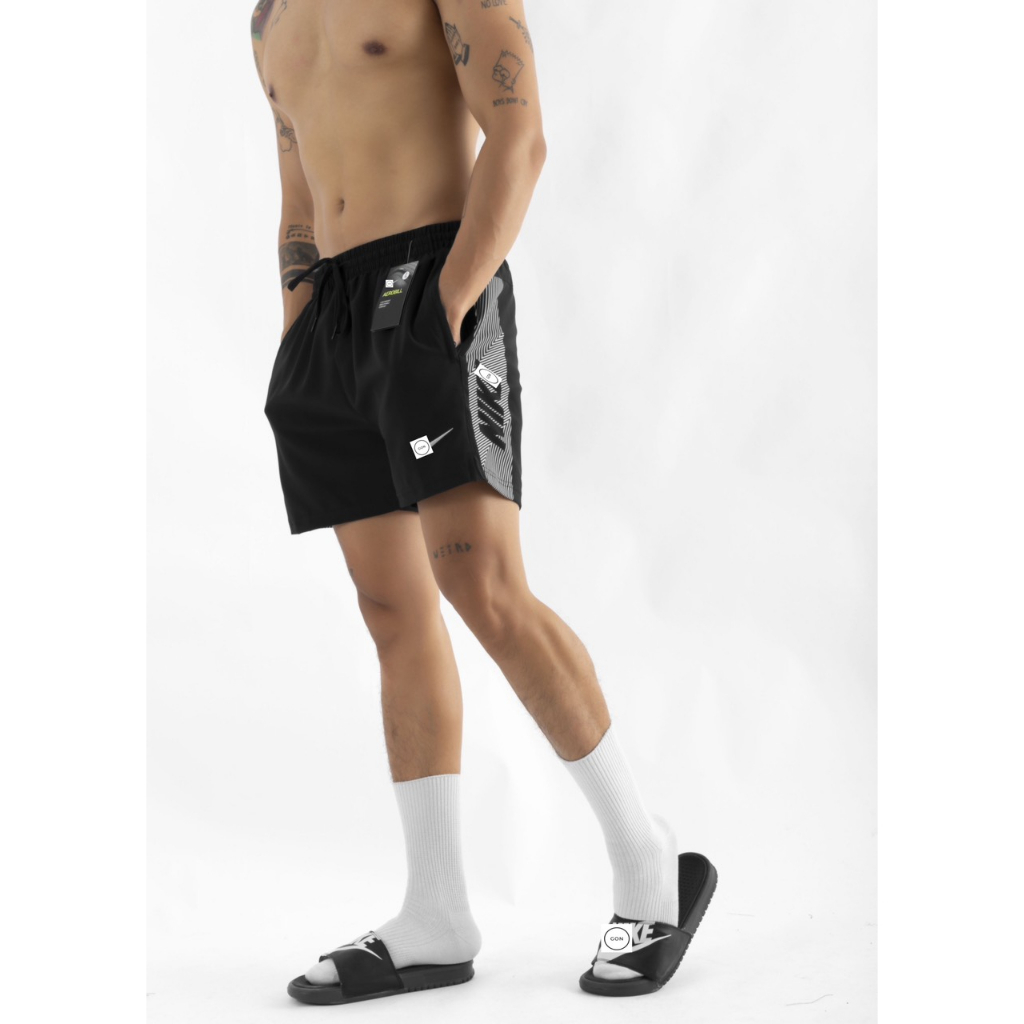 Quần đùi thể thao nam hai lớp, chất xi nhẹ mát dùng chạy bộ, tập gym mẫu mới lên chuẩn phom - QSN18