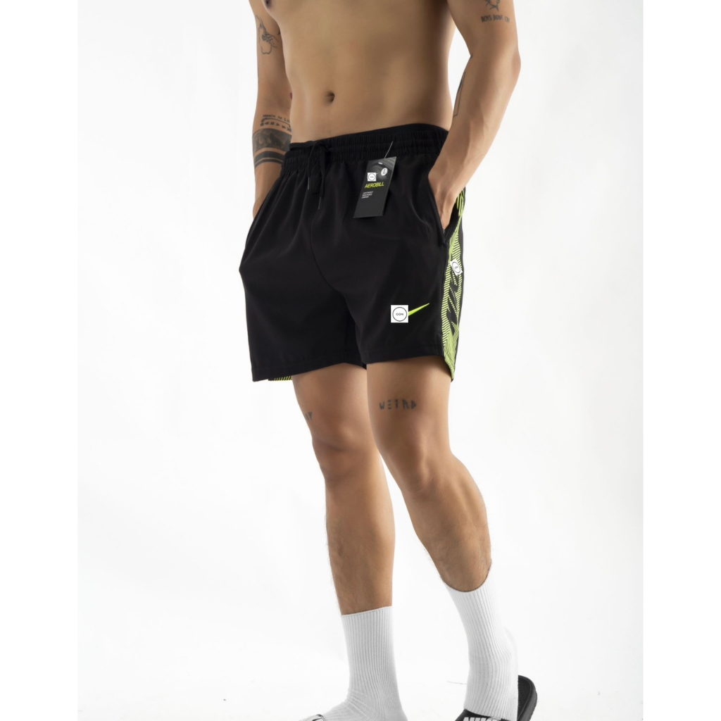 Quần đùi thể thao nam hai lớp, chất xi nhẹ mát dùng chạy bộ, tập gym mẫu mới lên chuẩn phom - QSN18