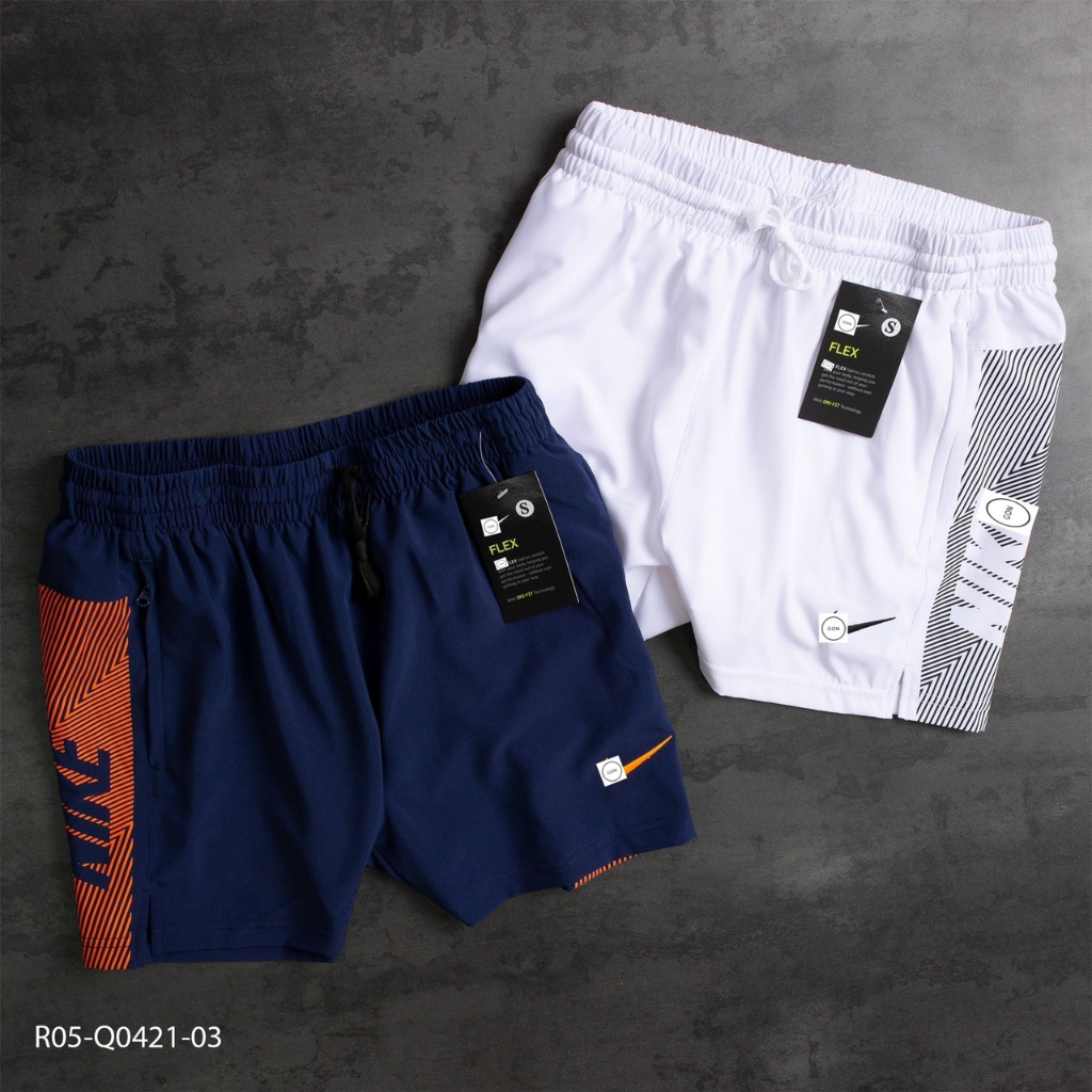 Quần đùi thể thao nam hai lớp, chạy bộ, thể thao, tập gym mặc nhà, thoáng mát và nhanh khô mẫu mới 2023 - QSN18