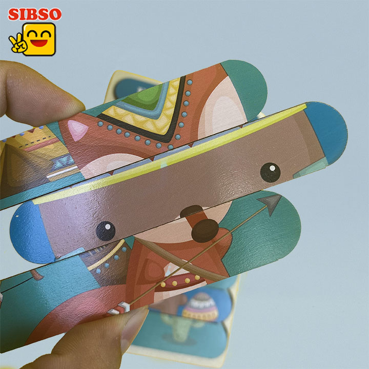 Ghép hình que kem 2 mặt C006 - Đồ Chơi Trí Tuệ