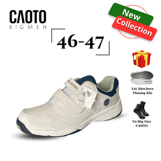 Giày Tennis Wimbledon Quai Dán Màu Trắng Big Size - Giày Thể Thao Big Size Nam 45 46 47 48
