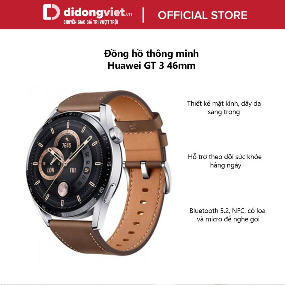 Đồng hồ thể thao thông minh Huawei GT 3 46mm