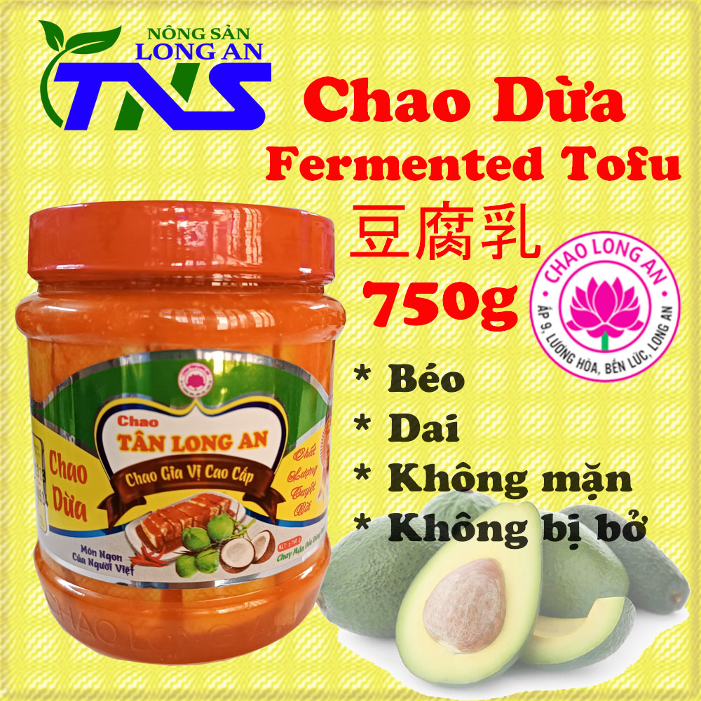 Chao Dừa Tân Long An size đại 750g
