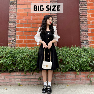 VÁY bigsize nữ giá rẻ 70-90kg 100kg dáng dài TAY TƠ đầm bigsize dự tiệc cưới đi biển sexy plus size dress nữ plus size