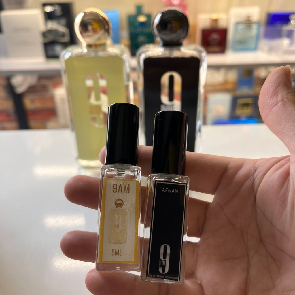 Mẫu thử 5-10-20ml Nước Hoa Nam và Nữ Afnan EDP 9AM - 9PM 100ml