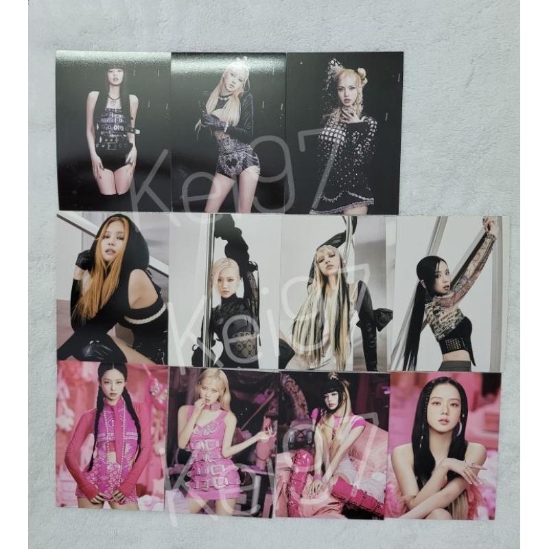 Postcard cứng  Album BORN PINK - Blackpink