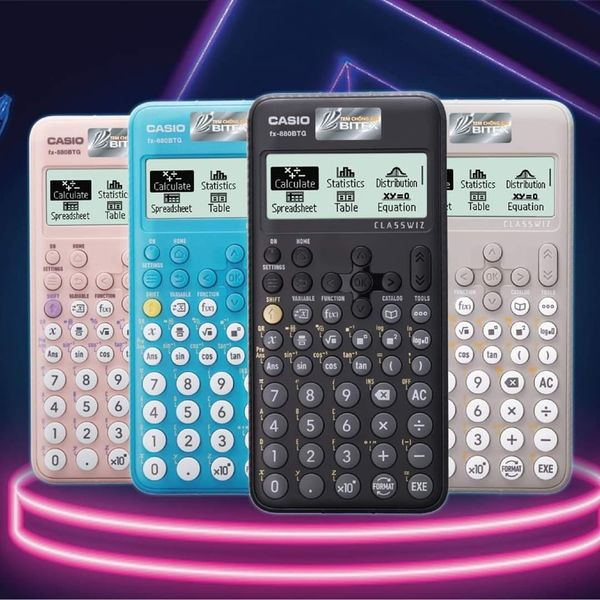 Máy tính Casio fx-880BTG thuộc dòng máy tính khoa học ClassWiz của hãng máy tính CASIO