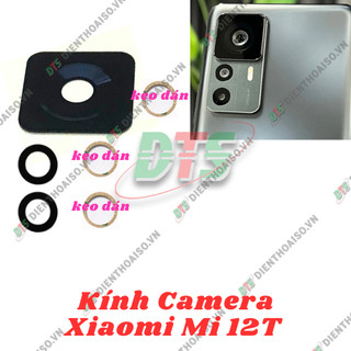 Mặt kính camera Xiaomi Mi 12T sẵn keo dán