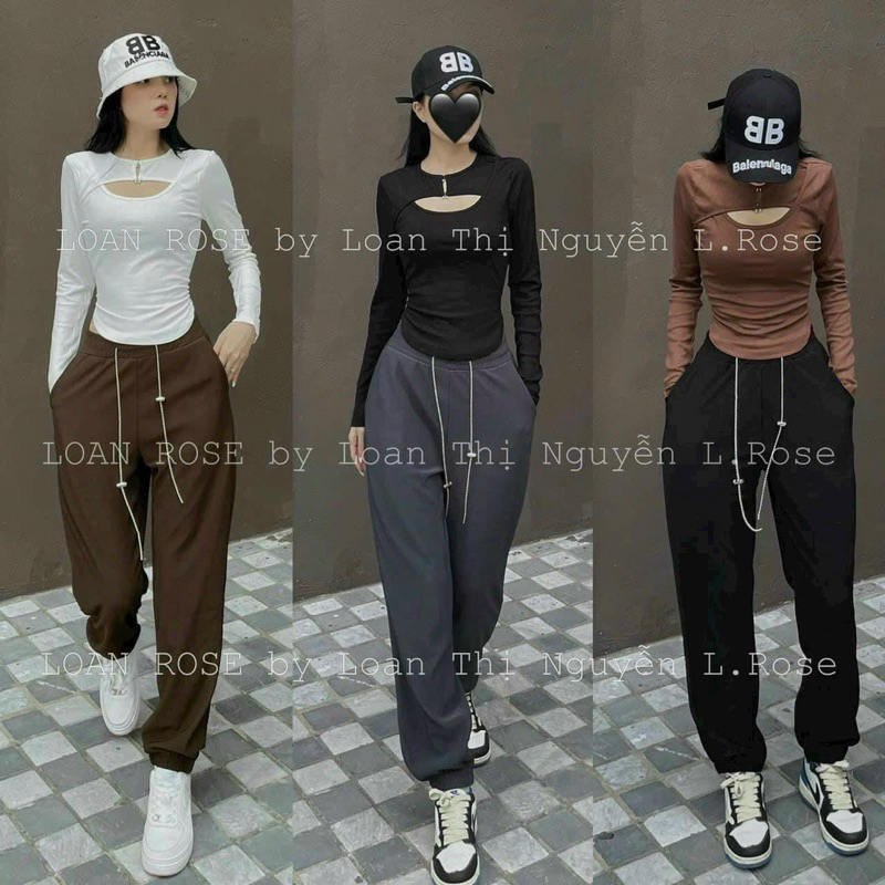 Quần tăm xuông dây xích