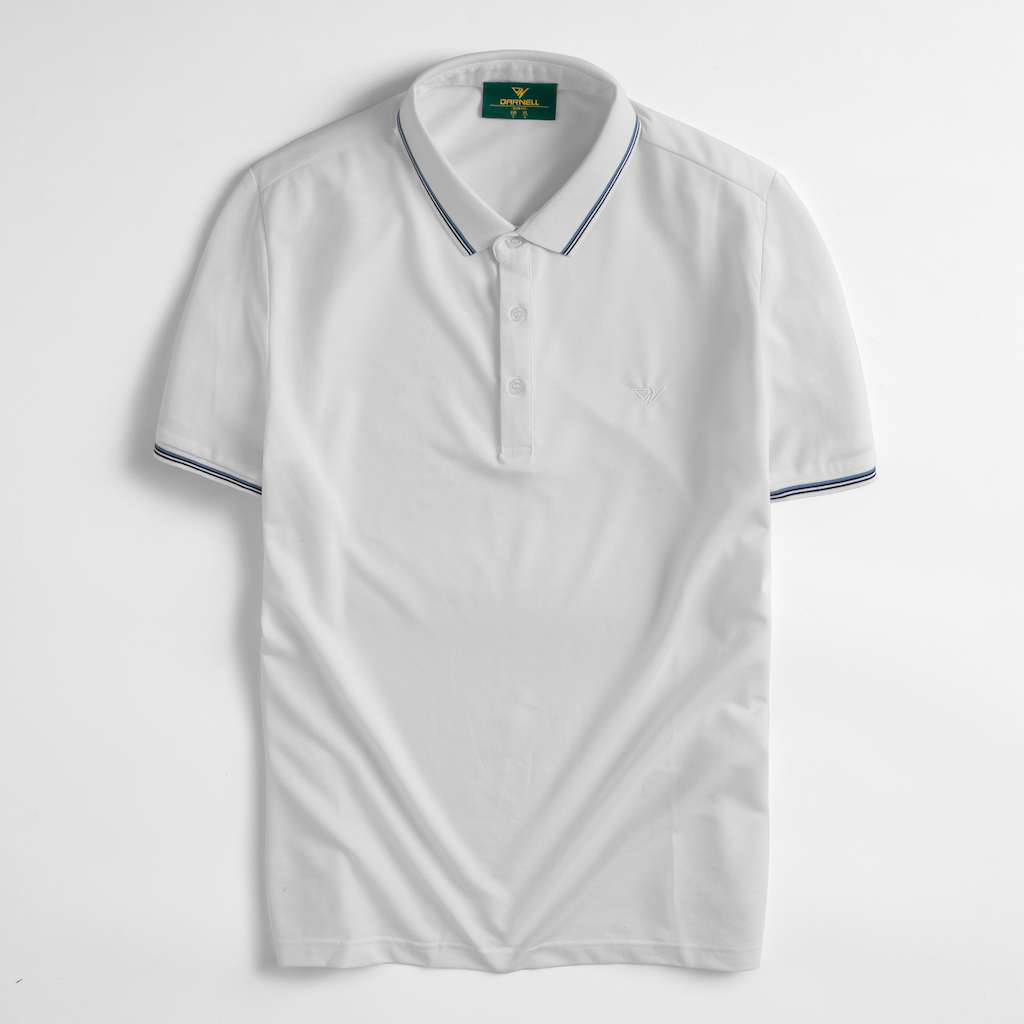 Áo thun có cổ viền polo nam DARNELL form slimfit tay ngắn chất cotton thấm hút mồ hôi mềm mịn bền đẹp DN0399