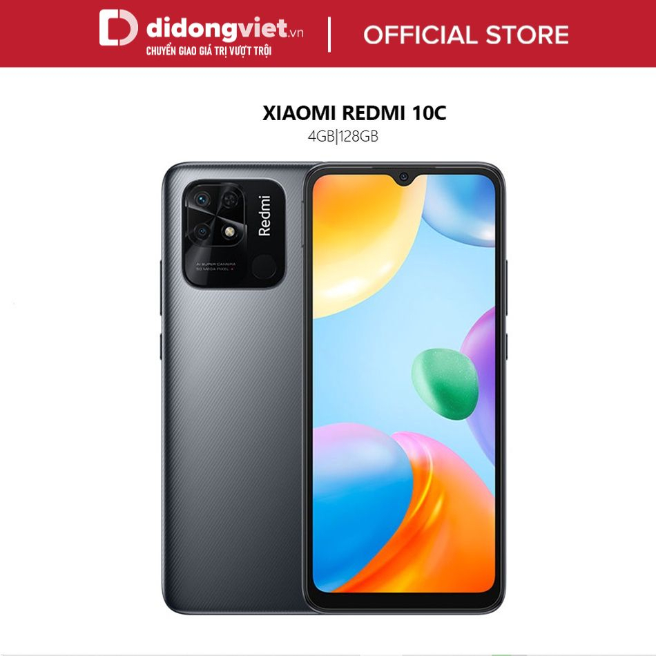 Điện thoại Xiaomi Redmi 10C (4GB|128GB) Chính Hãng