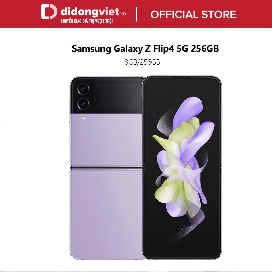 Điện Thoại Samsung Galaxy Z Flip4 5G 256GB Chính Hãng