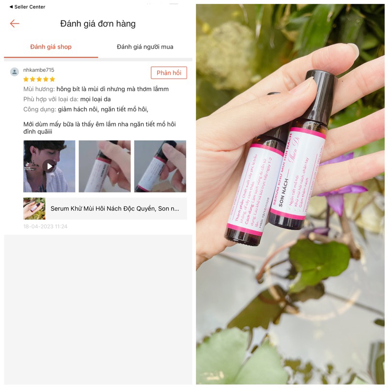 Serum Khử Mùi Hôi Nách Độc Quyền, Son nách Thiên Di Giúp Ngăn Mồ Hôi, Khử Mùi Hôi Nách Hoàn Toàn Giảm Thâm Nách