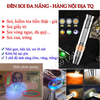 Đèn soi đa năng nội địa tq, đèn soi tiền, soi vòng ngọc, đá quý cực rõ nét
