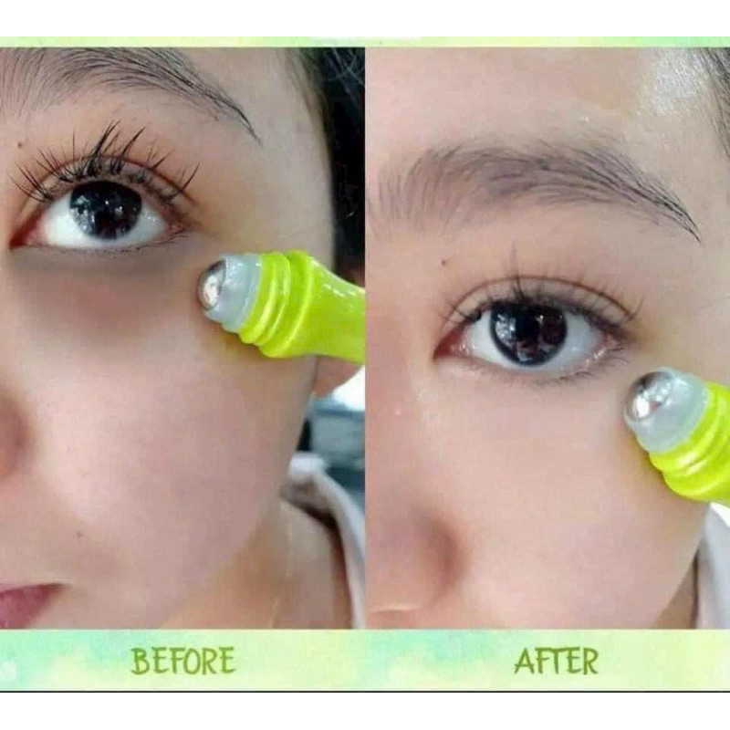 Thanh lăn mắt đá lạnh chiết xuất lô hội & collagen tươi Baby Bright Aloe Vera & Fresh Collagen Eye Roller Serum