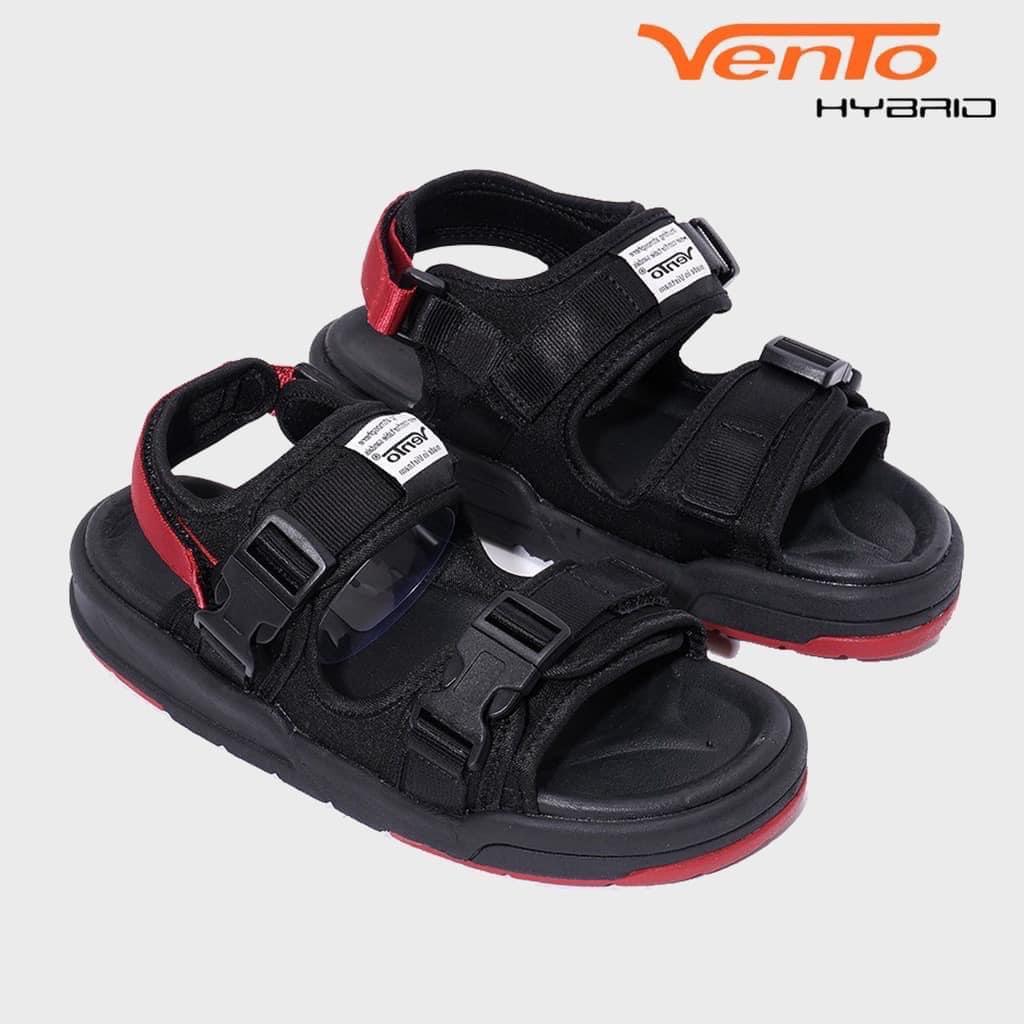 Giày Sandal Vento unisex Nam Nữ SD 1002 - Đen Trắng - Đen Đỏ [FULL size nam nữ từ 35 - 44]