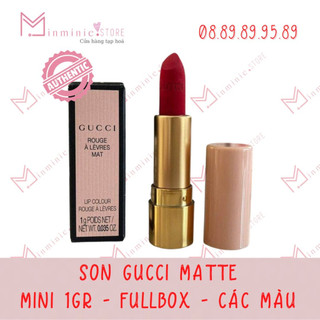 Son Gucci matte mini 1gr fullbox - các màu | Authentic