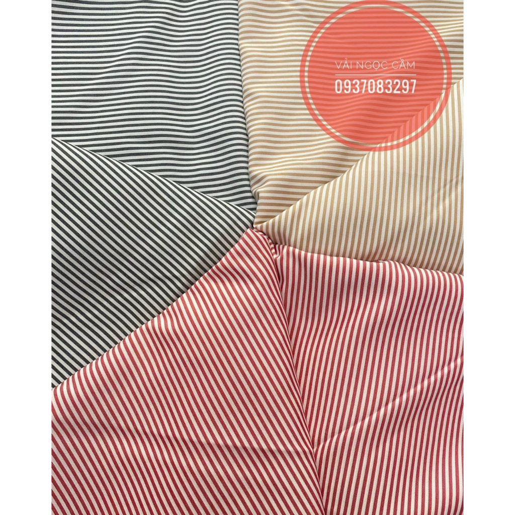 Vải kate caro - sọc