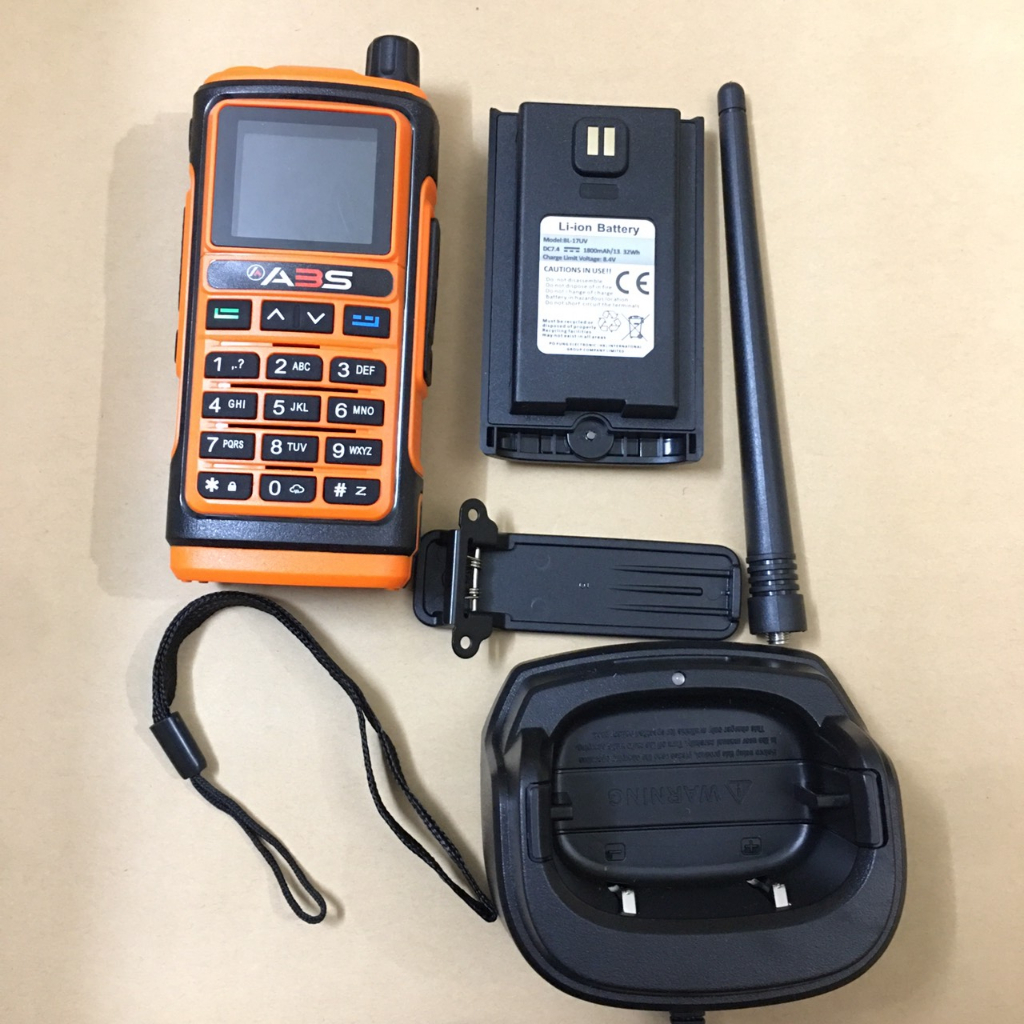 Bộ 6 Bộ đàm UV Băng tần kép-Duaband ABS UV1000