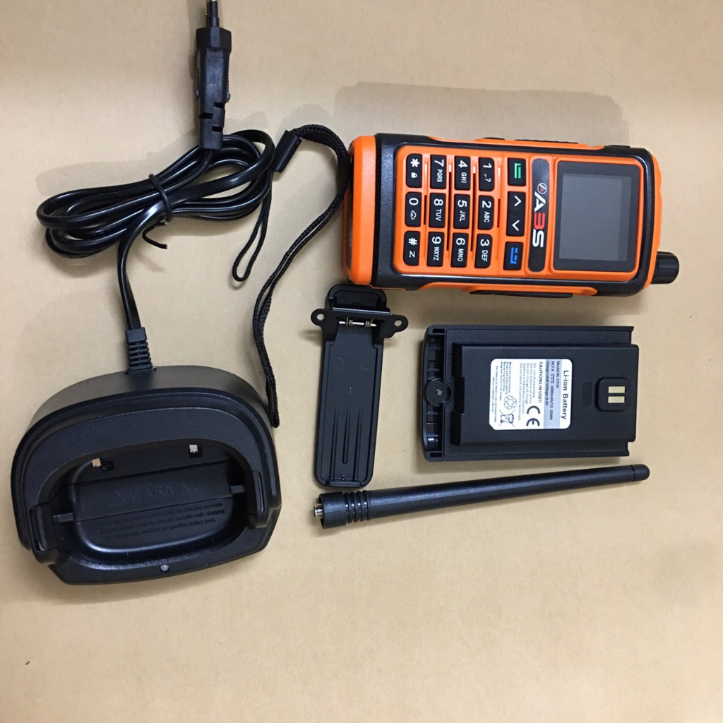 Bộ 6 Bộ đàm UV Băng tần kép-Duaband ABS UV1000