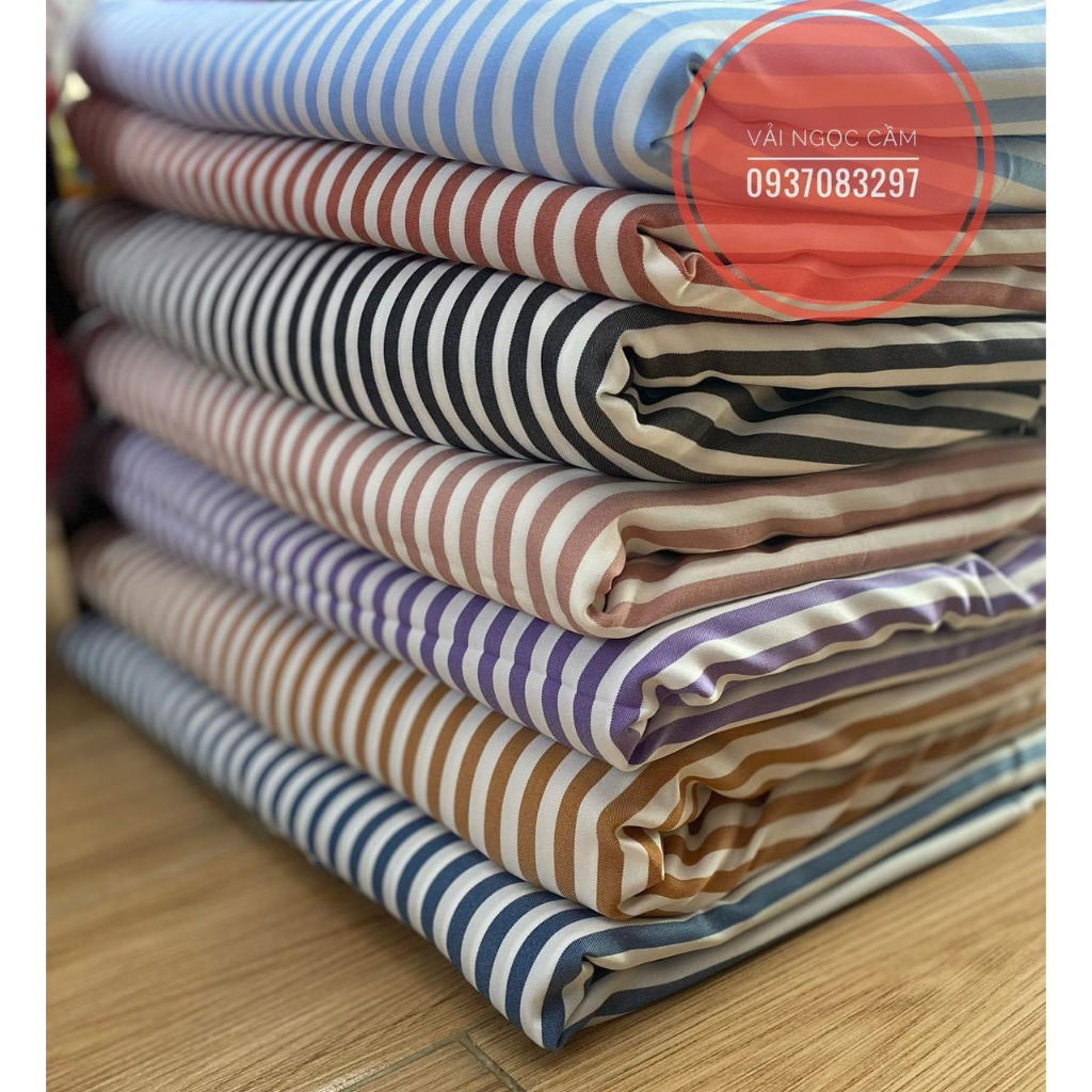 Vải kate caro - sọc