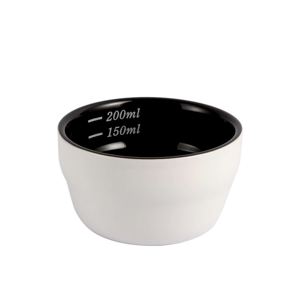 VOLCANO Chén sứ cupping thử nếm cà phê 200ml lòng nâu